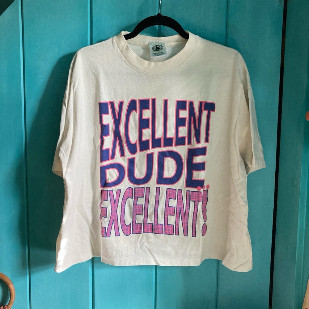 Excellent Dude…Excellent Vintage Graphic Tee - Boxy Fit
